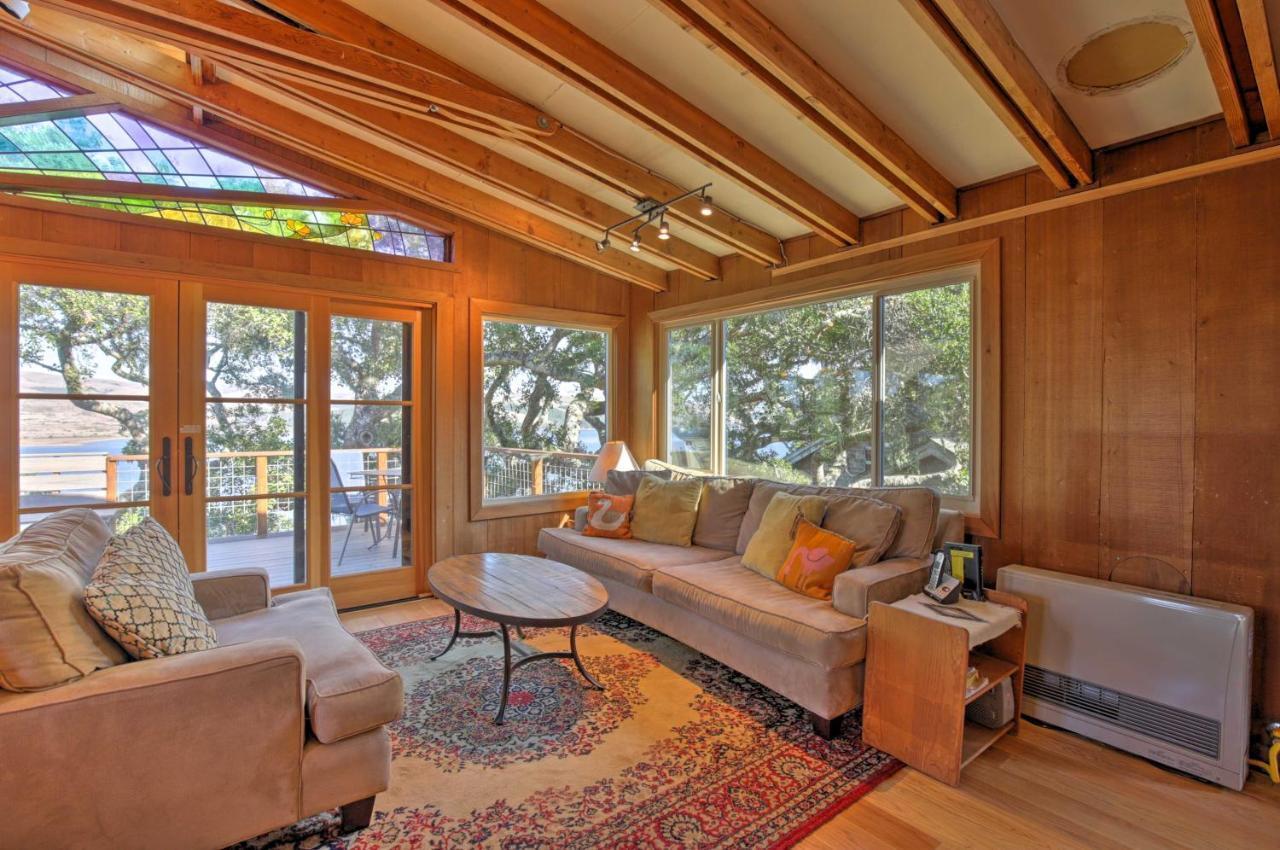 Hillside Home With Deck And Views Of Tomales Bay! Ілвернес Екстер'єр фото